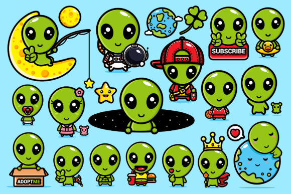 Download Cute Alien Design - Cute Collection