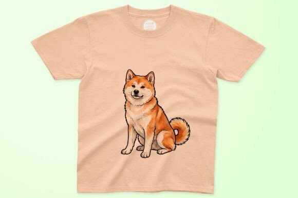 Download Cute Shiba Inu Dog Sitting with Fluffy - Cute Collection