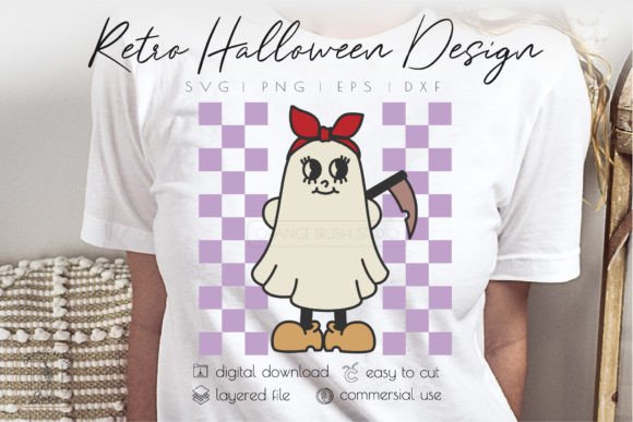 Download Cute Ghost Kids Halloween SVG File - Cute Collection