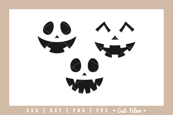 Download Cute Halloween Pumpkin Face SVG - Cute Collection