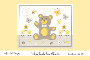 Download Yellow Teddy Bear Graphic - Bear graphic Collection
