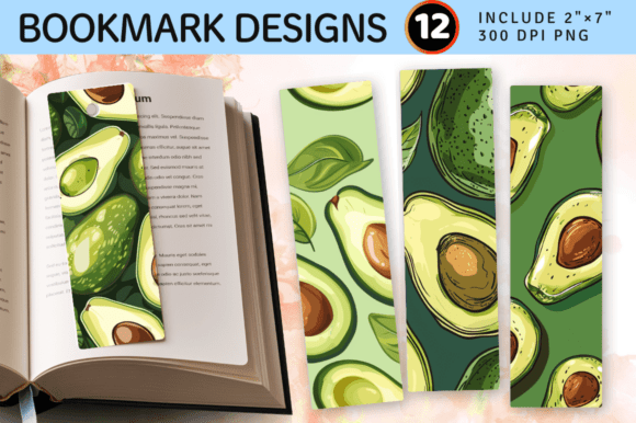 Download Avocado PNG Bookmark Design - Avocado png Collection