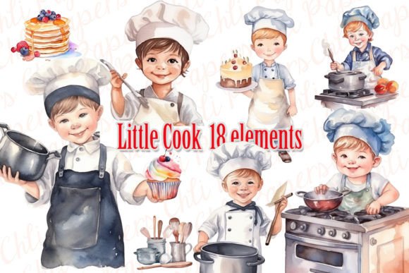 Download Cute Little Chef Clipart,Cooking Clipart - Cute Collection