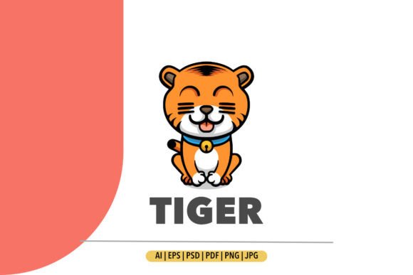 Download Cute Tiger Illustration - Cute Collection